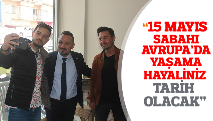 İYİ PARTİLİ ERYILMAZ GENÇLERE SESLENDİ