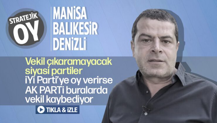 Muhalefetten startejik oy hamlesi “İYİ Parti’ye oy verilince AK Parti vekil kaybediyor