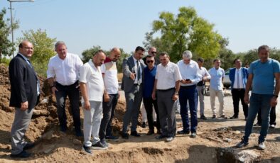 Manisa’nın eski altyapısı yenileniyor, altyapı seferberliği devam ediyor