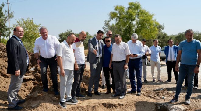 Manisa’nın eski altyapısı yenileniyor, altyapı seferberliği devam ediyor