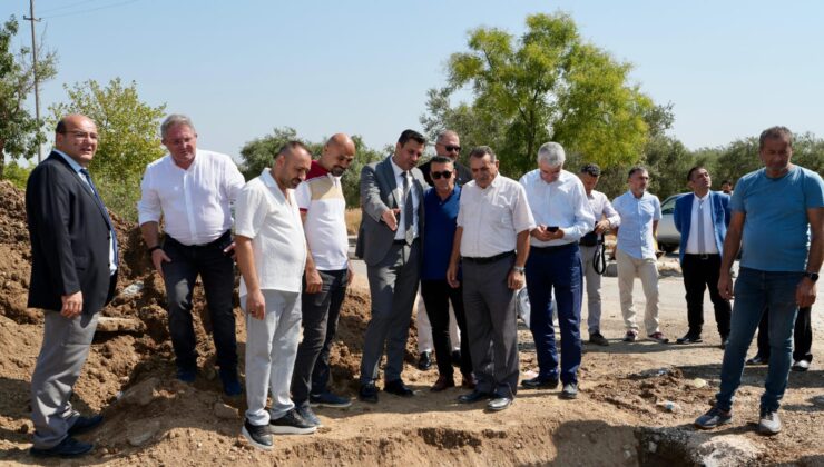 Manisa’nın eski altyapısı yenileniyor, altyapı seferberliği devam ediyor