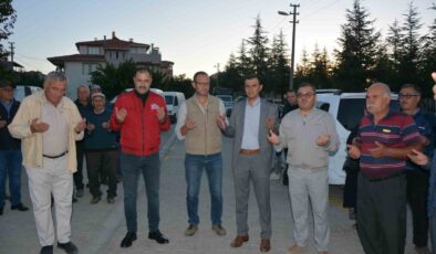 Demirci ilk kez semt pazarı kuruldu