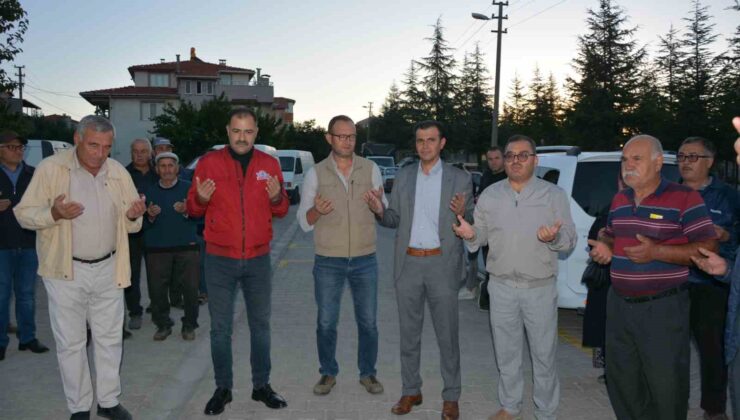 Demirci ilk kez semt pazarı kuruldu