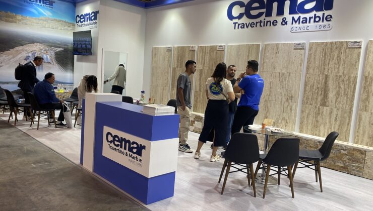 Kula’dan Verona’ya: Cemar Traverten & Mermer’e yoğun ilgi