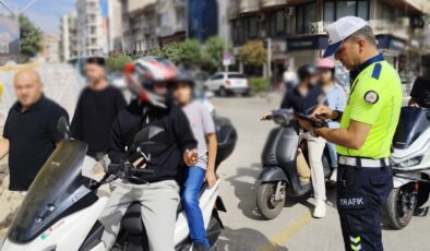 Manisa’da 748 motosiklet sürücüsüne 2,1 milyon TL ceza