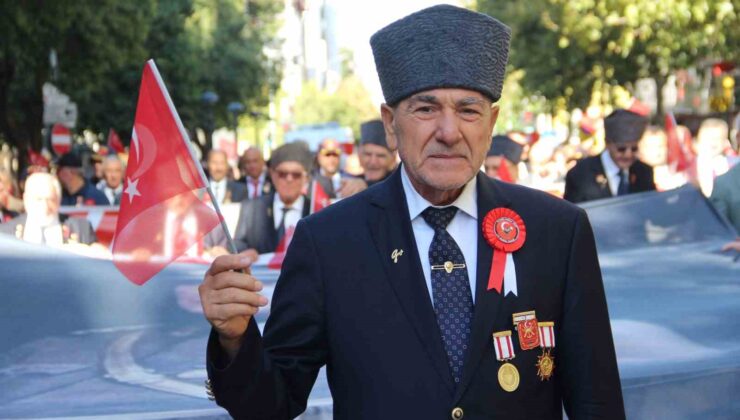 Manisalı kahraman gaziler kardeşlik yolunda yürüdü