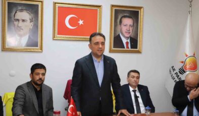 AK Parti’li Baybatur Saruhanlı’da Belen yolu ve yeni hastane hakkında konuştu