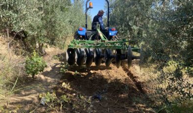 Alaşehir’de çiftçilerin yağmur sevinci