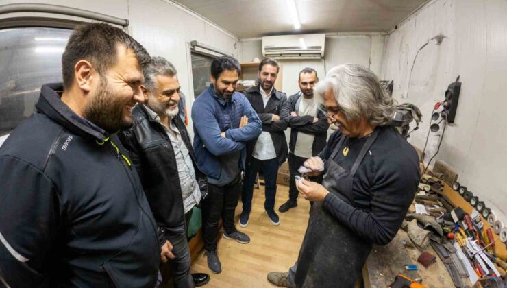 Kaymakam Fatih Genel’in atölyesinde tarihi ve kültürel yolculuk