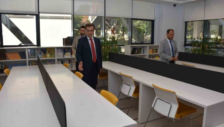 Kaymakam Güldoğan, Salihli’nin spor merkezini ziyaret etti