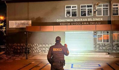 Manisa’da okul çevrelerinde gece denetimi