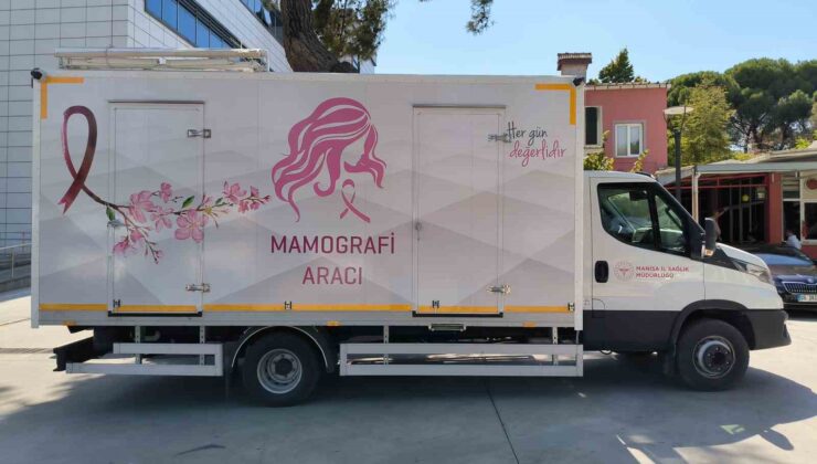 Manisa’nın mobil mamografi aracı Türkiye birincisi oldu