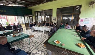 Mevsim şartları Kaymakam Dalak’a engel olmadı