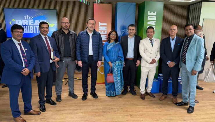 Muradiye OSB Başkanı Kıvırcık’ın İngiltere ziyareti yabancı basında