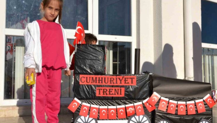 Okullarda cumhuriyet coşkusu