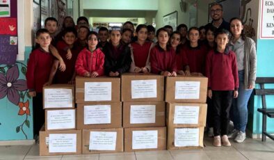 Ozanca’da ortaokulu öğrencilerinden gönüllere dokunan yardım eli