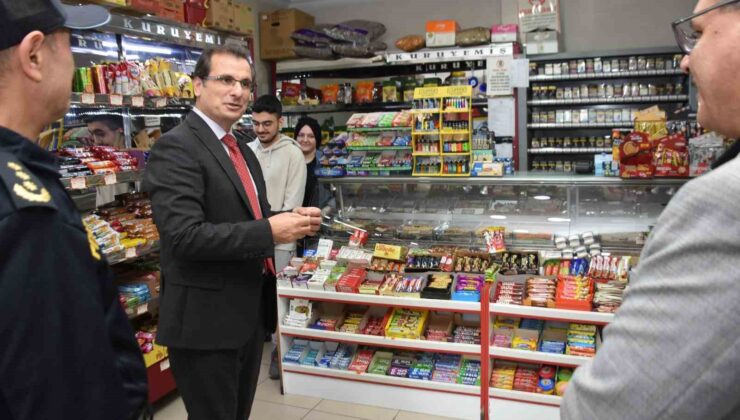 Salihli Kaymakamı Güldoğan, esnafın talep ve sorunlarını dinledi