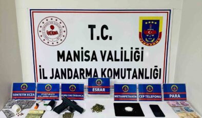 Salihli’de uyuşturucu operasyonu