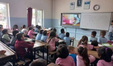 Sarıgöl’de ilkokul öğrencilerine ağız ve diş sağlığı eğitimi