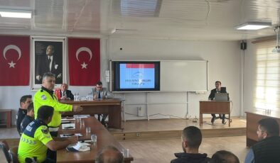 Sarıgöl’de okul servislerine yönelik toplantı