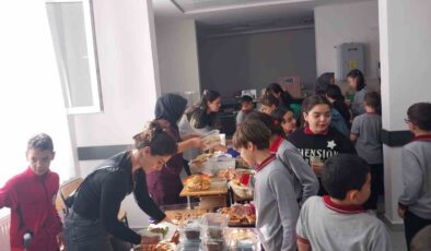 Sarıgöllü öğrencilerden Gazze’deki çocuklara destek