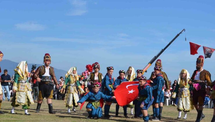 Selendililer Aşağıçobanisa’da Keşkek ve Cirit Şenliğinde buluştu