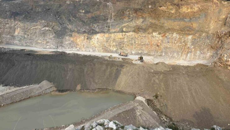 Atık suyu dereye boşaltan taş ocağına yasal işlem başlatıldı