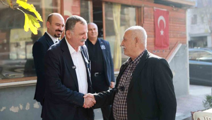 Başkan Balaban Yenimahalle’de esnafı dinledi
