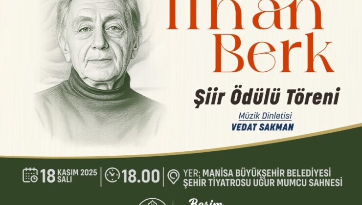 ‘İlhan Berk Şiir Ödülü’ sahibini buldu
