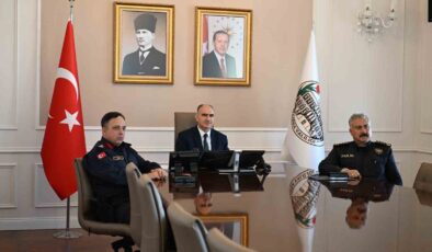 Manisa’da ekim ayı asayiş ve güvenlik konuları değerlendirildi