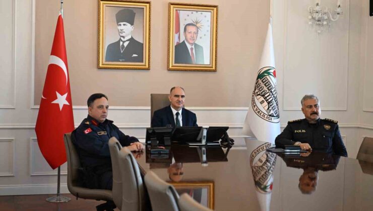 Manisa’da ekim ayı asayiş ve güvenlik konuları değerlendirildi