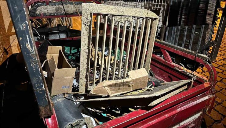 MASKİ’ye ait yağmur mazgallarını çalan şüpheliler yakalandı