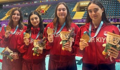 MCBÜ öğrencisi Toker, milli takıma altın madalya getirdi