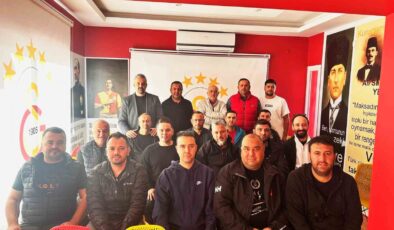 Salihli Galatasaray Taraftarları Derneği’nde Uğur Özçelik güven tazeledi