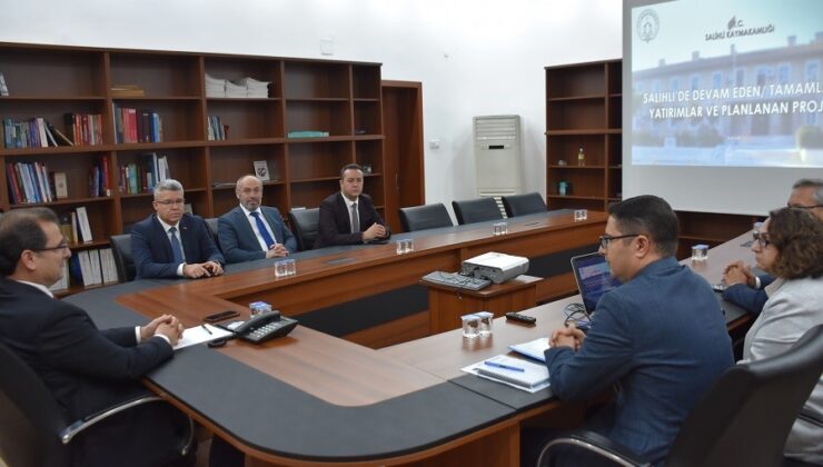 Salihli’de kamu yatırımları masaya yatırıldı