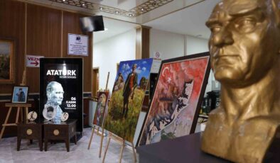 Yunusemre’den Atatürk anısına anlamlı sergi