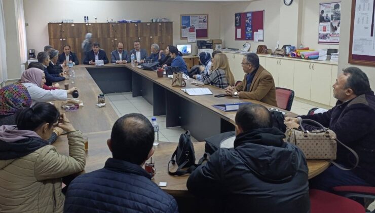 Eğitim-Bir-Sen Manisa 1 No’lu Şube Alaşehir’de eğitim paydaşlarıyla buluştu