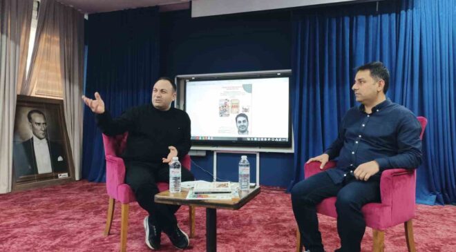 Genç kalemler usta yazarla buluştu