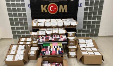 Kasım ayında binlerce kaçak ürün ele geçirildi