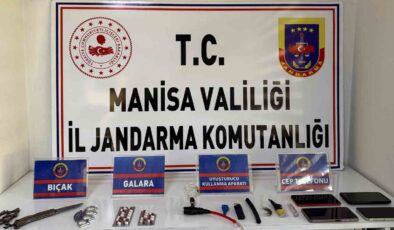 Salihli’de ikamete uyuşturucu operasyonu