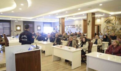 Şehzadeler’de şehit yakınları ve gazilere afet farkındalık eğitimi