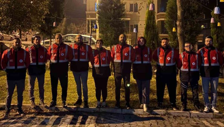 SOSEV’den arama kurtarma ekibine ekipman desteği