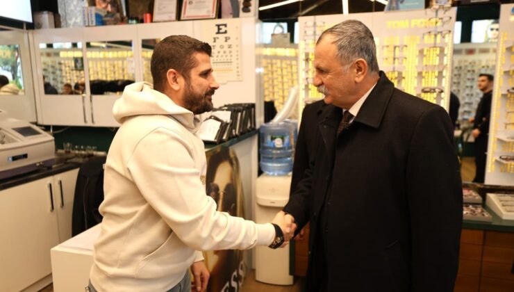 Başkan Balaban esnafı dinlemeye devam ediyor