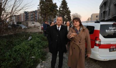 Başkan Balaban, Muradiye’de süren altyapı çalışmalarını inceledi