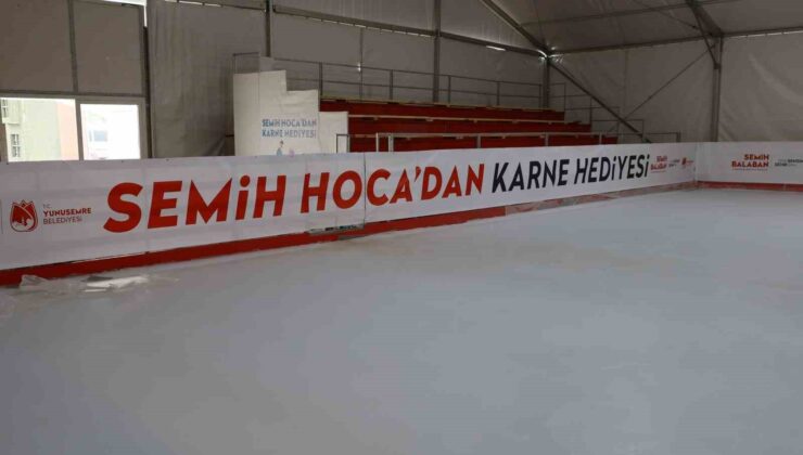 Başkan Balaban’dan karne hediyesi