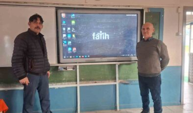 Sığırtmaçlı İlkokulu’nda teknolojiyle eğitim hamlesi