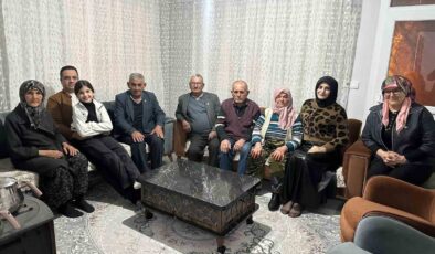 Bahadırlar’da duygu dolu ziyaret