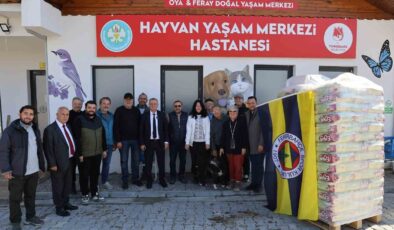 Fenerbahçeliler’den can dostlar için anlamlı bağış