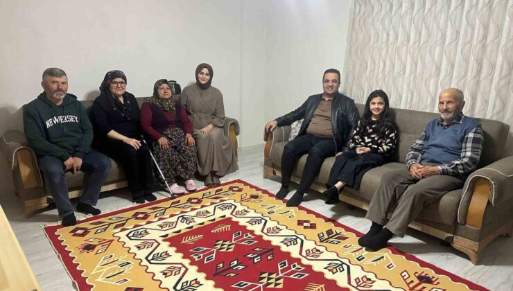 Kaymakam Dalak şehit ve gazi ailelerini yalnız bırakmıyor