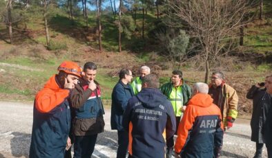 Kaymakam Güldoğan, Salihli’de yağıştan zarar gören bölgeleri inceledi